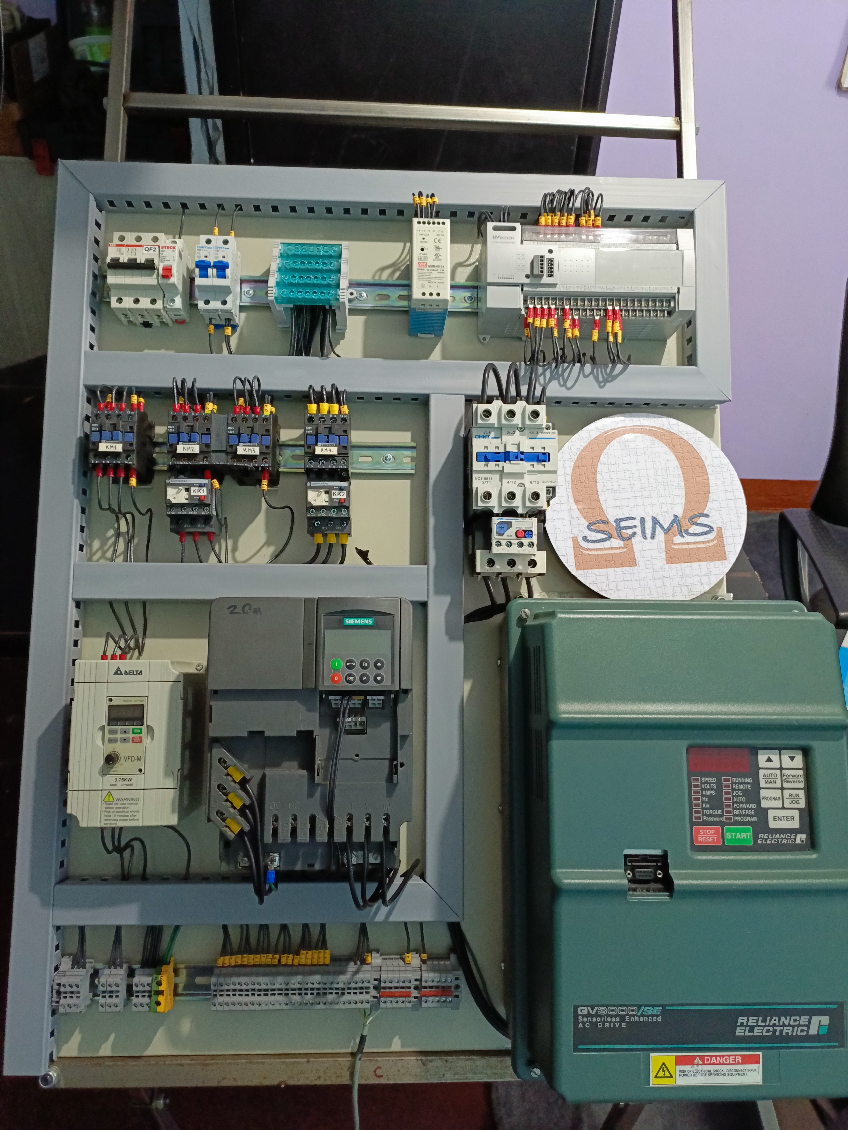 Tablero de control 15kW